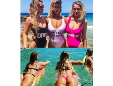 Γνωρίστε τις εντυπωσιακές «Καρντάσιαν του σέρφινγκ» (φωτό)